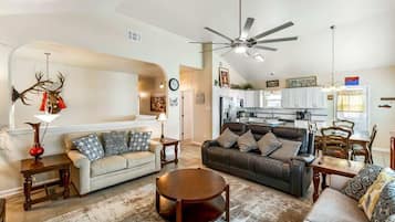 TV, DVD player, streaming services