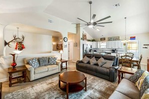 TV, DVD player, streaming services