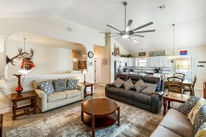 TV, DVD player, streaming services