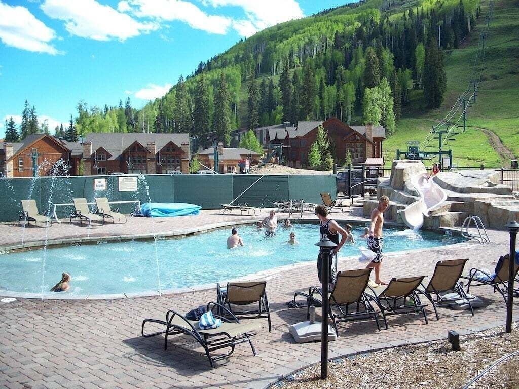 Piscine chauffée