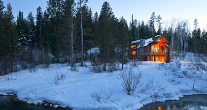 Blockhütten-Luxus in Teton Springs - 12 Personen