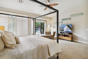 4 bedrooms, desk, iron/ironing board, free WiFi