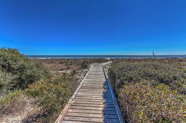 Beach nearby