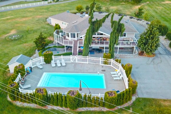 Piscine chauffée