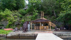 Property grounds - All Decked Out: Beautiful Chalet-style Seneca Lake Home! (Burdett)
