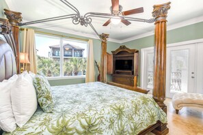 6 bedrooms, iron/ironing board, free WiFi, bed sheets - Three-story home w/private pool, hot tub, game room & more in Destin! (Destin)