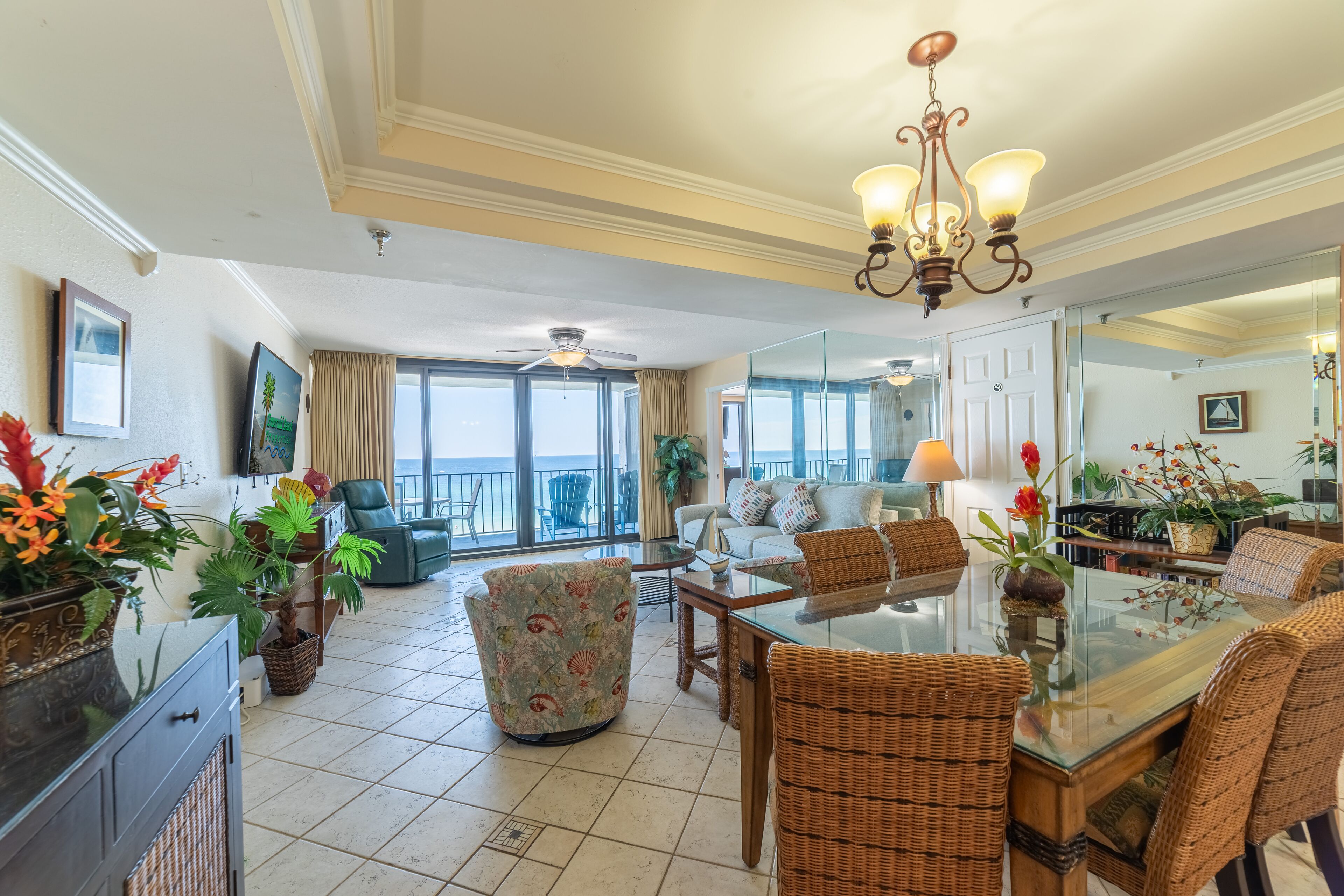 Sail Away Watercrest Resort-Beachfront-3BD/3BA-2 Beachfront Main Suites-Updated-Covered Parking