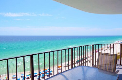 Neptune's Reef PCB, FL-Beachfront-Family Getaway-3/3-Private Balcony-Reserved Covered Parking