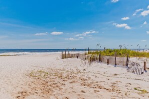 Beach nearby