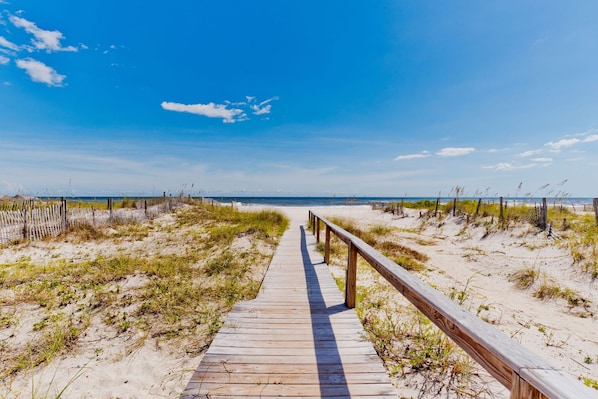 Beach nearby