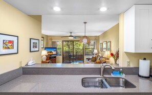 Interior - Kihei Bay Vista #A-103 Ocean View, Near Beach, A/C and Fans, Great Rates (Kihei)