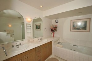 Hair dryer, towels