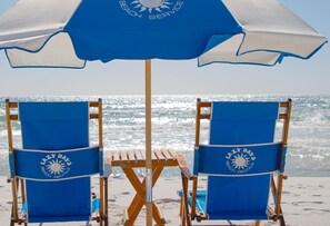 Am Strand, Liegestühle