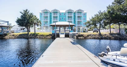Waterfront, Rivers Edge Condo # 1C-Bldg 1 * yksityistä laituria ja SIDOTTUJEN Veneen ramppi!