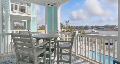 Remodeled! Waterfront, Rivers Edge Condo #1C-Bldg 1 *DOCK w/ASSIGNED BOAT SLIP!