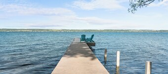 Cape on the Lake: Park-like Setting on Seneca Lake!