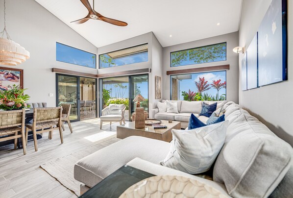 Smart TV, DVD player, stereo