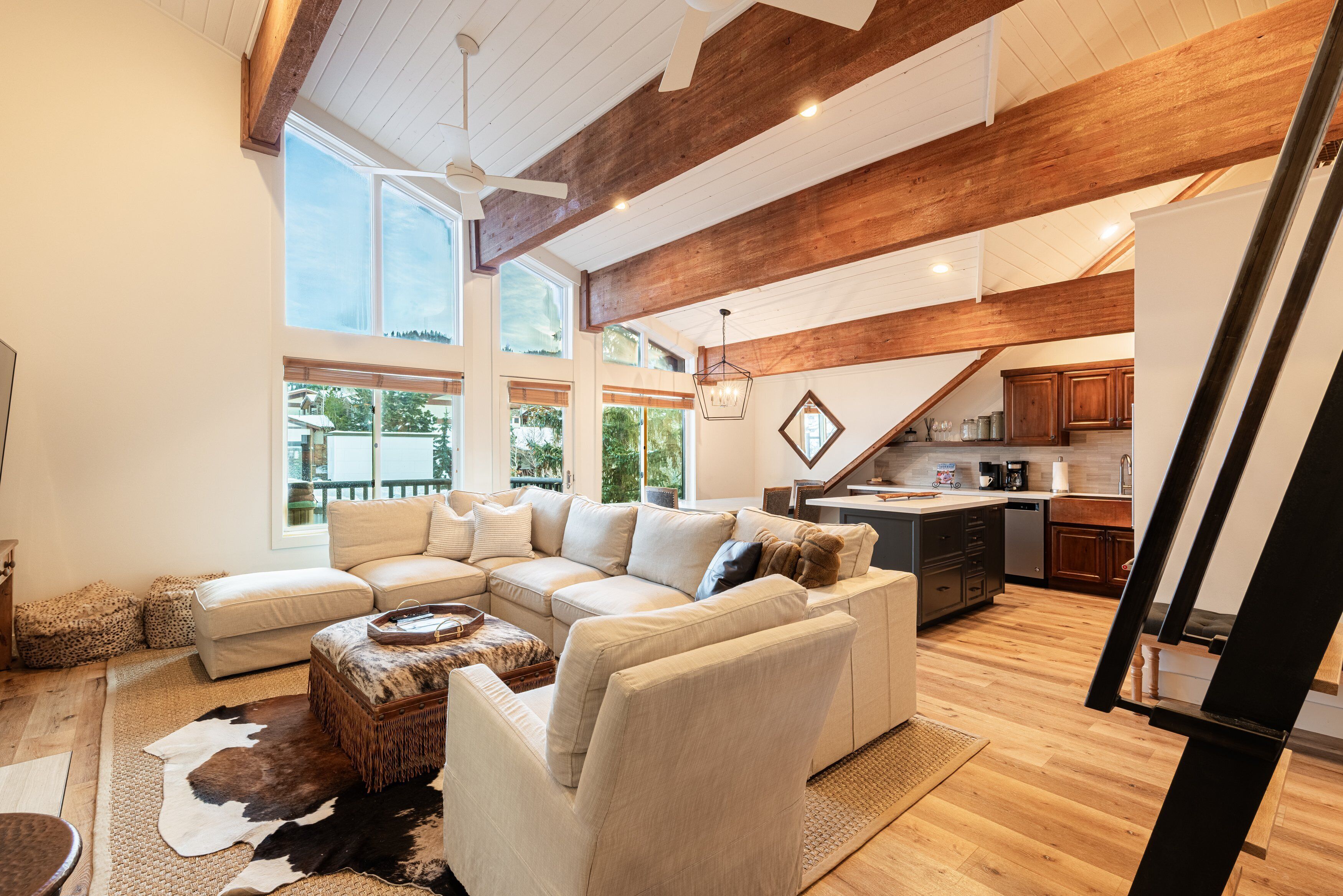 TV, fireplace, video games, stereo