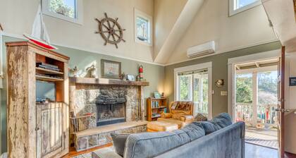 GenieĂen Sie einen privaten Whirlpool und einen einfachen Zugang zum Strand! Hunde sind willkommen!