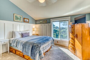 2 多间卧室、熨斗/熨衣板、WiFi、床单