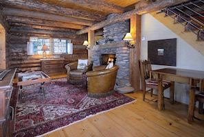 Fernseher, Kamin, DVD-Player, Arbeitsbereiche