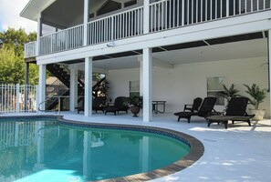 Beheizter Pool