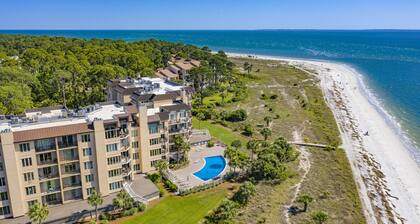 Fantastic Sea Pines Näkymät Pool & Calibogue Sound!