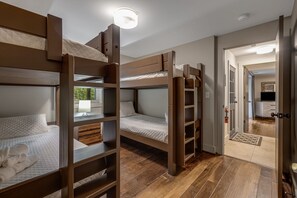 Lower Level - Bedroom Seven - Four Twin Bunk Beds