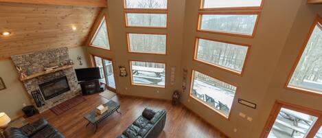 Tv, pejs, dvd-afspiller, bordfodbold