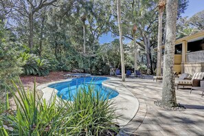Piscine chauffée