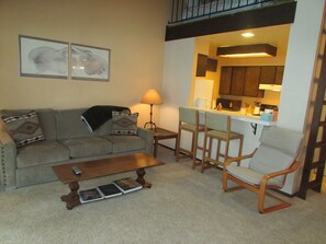 TV, fireplace, DVD player