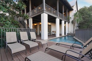 A heated pool - Dream Weaver - Huge 30A Vacation Home with Gulf Views & Private Pool Area (Santa Rosa Beach)