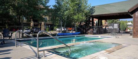 Relax by the pool & hot tub