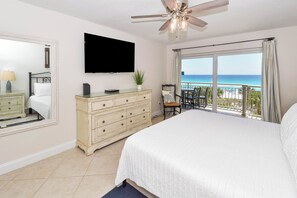 2 bedrooms, iron/ironing board, free WiFi, bed sheets - Corner condo at Destin Towers overlooking Gulf-front pool & beach! (Destin)
