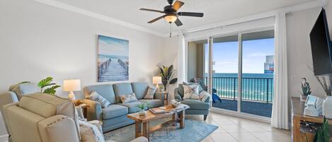 Smart TV, DVD player, books