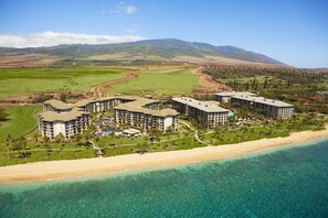 On the beach - Maui Resort Rentals: Westin Kaanapali Ocean Resort Villas 2BR Oceanview Villa (Lahaina)