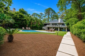 Exterior - 16 Painted Bunting - Oceanfront Home with Private Pool & Spa. (Hilton Head Island)