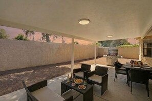 Outdoor dining