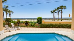 A heated pool - Dazzling Beach House with Private pool! Steps to Private Beach, Tennis Courts (Miramar Beach)