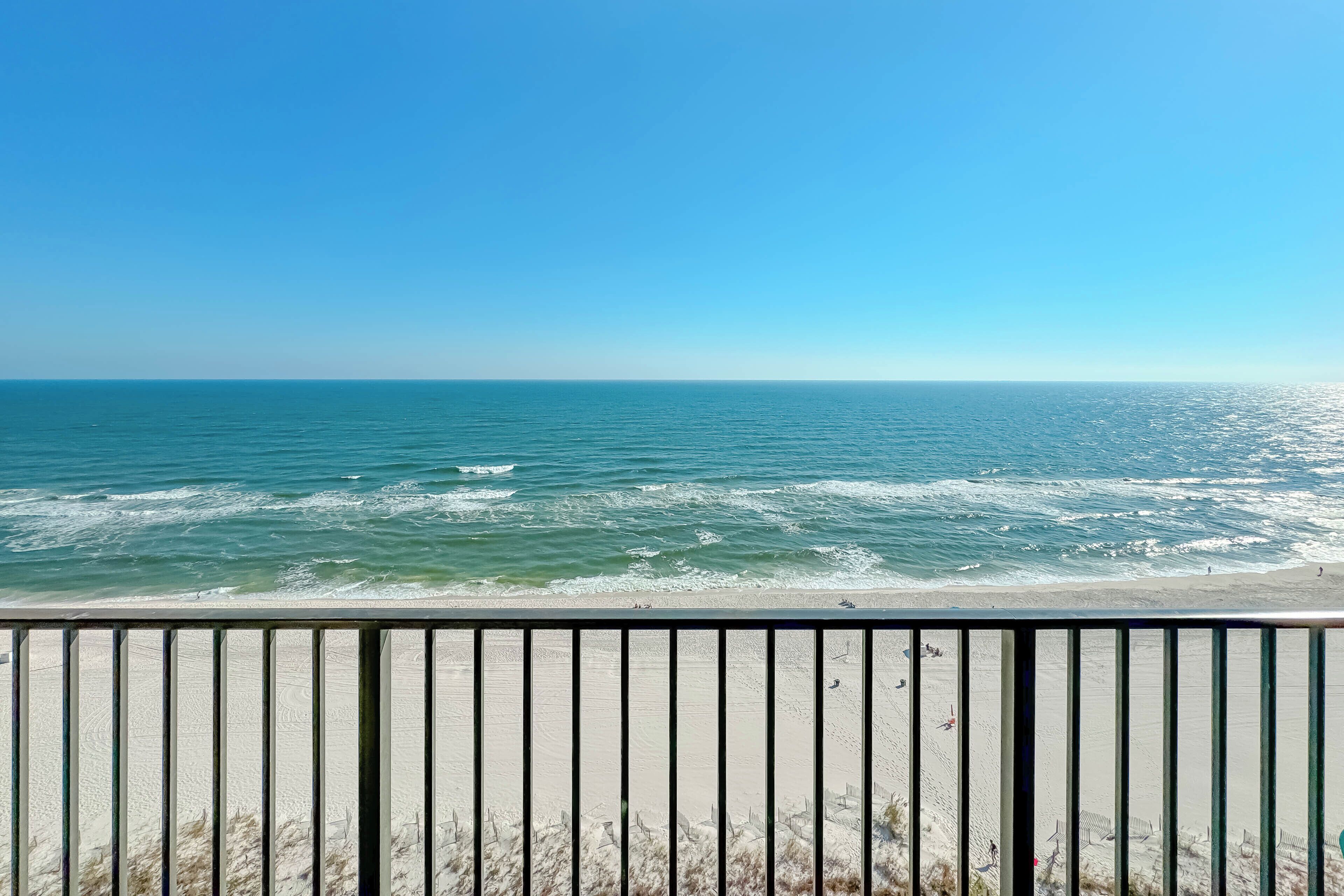 On the beach