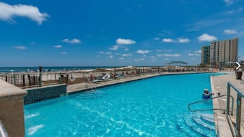 Indoor pool, a heated pool