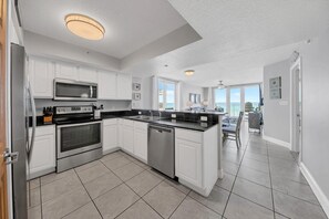 Stainless Steel Appliances in The Kitchen