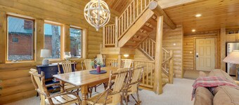 3BR Mountain Cabin - Skifahrer und Golfer Paradies, Privat, Schlafen 10