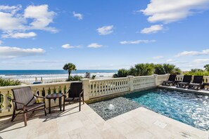 Beheizter Pool