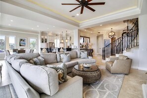 Smart TV, table football, ping pong