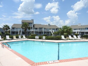 Pool - Gulf Stream Villa 114 - Three Bedroom, Three Bath Oceanfront Townhouse (Garden City Beach)