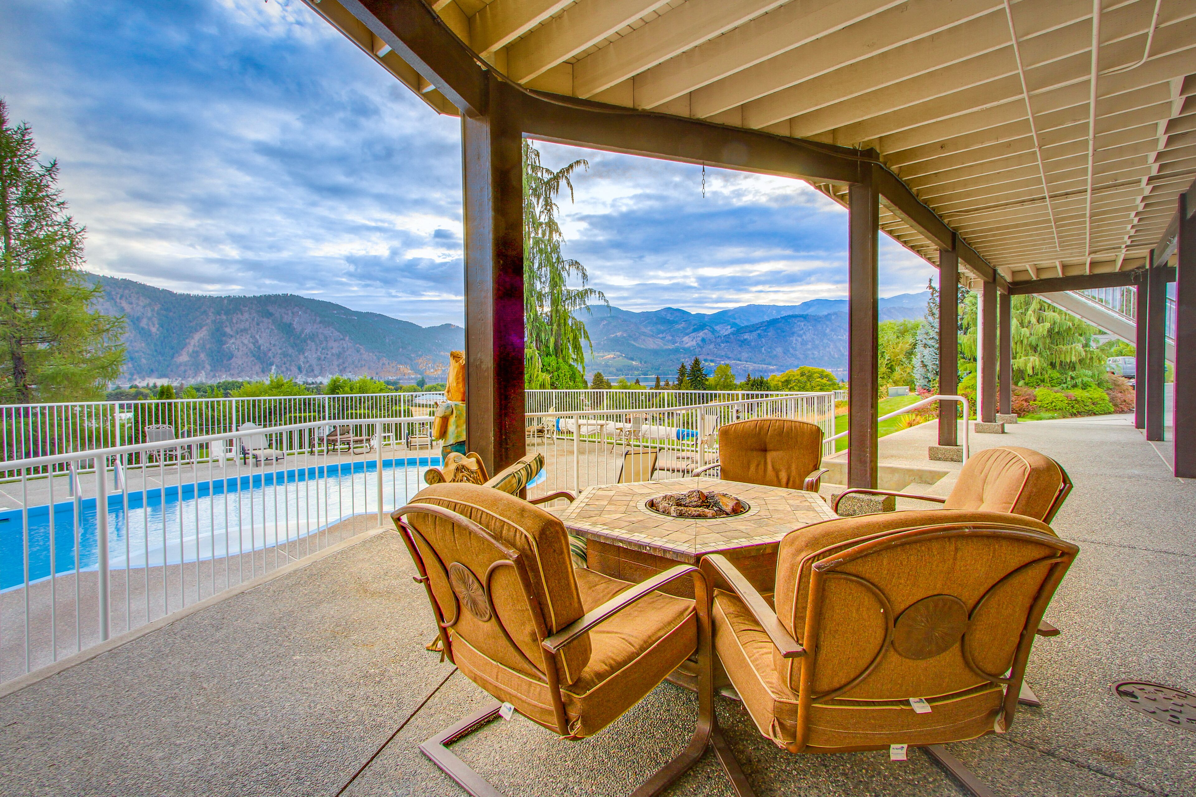 Et oppvarmet basseng