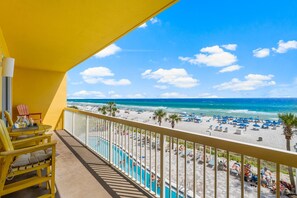 Pool - UPGRADED PROPERTY!  WOW VIEWS! WALK TO PIER PARK!  Beach Service Included (Panama City Beach)