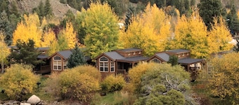 Modern "Tiny Home" Style Cabin on Taylor River with Private Fishing Access