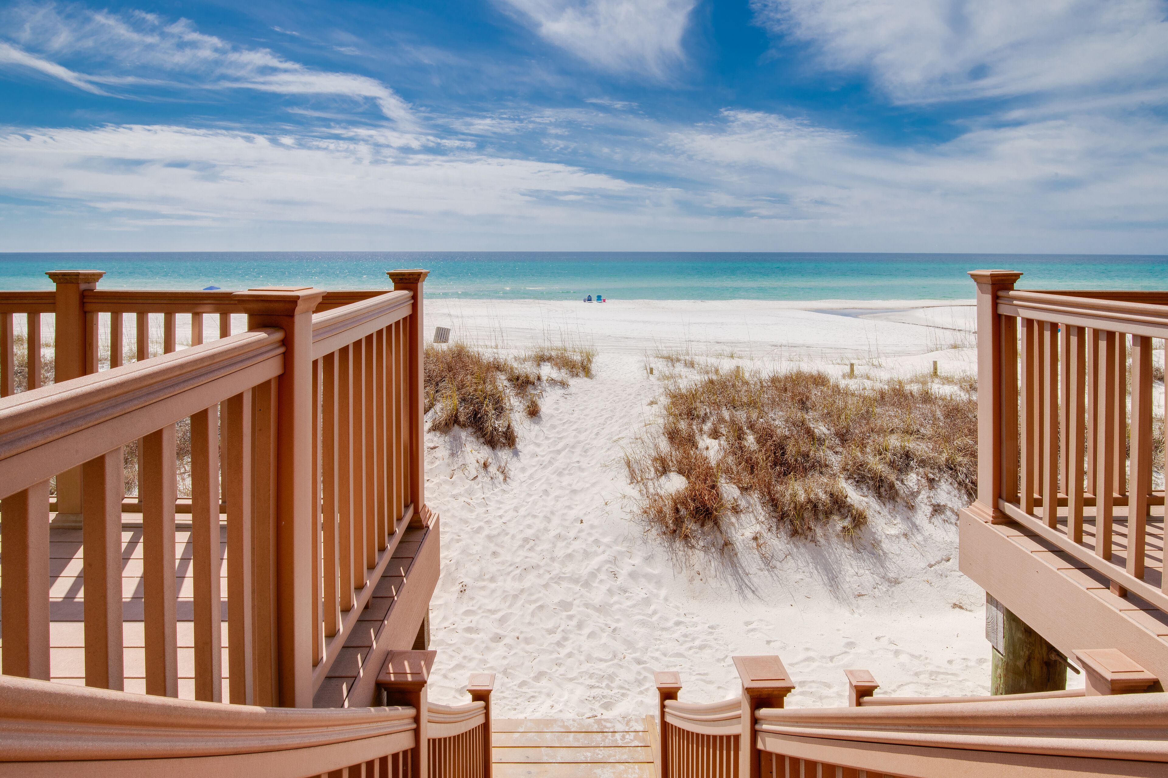 Walk Right on to the BEACH from your Beach Front Townhome - Sleeps 9!